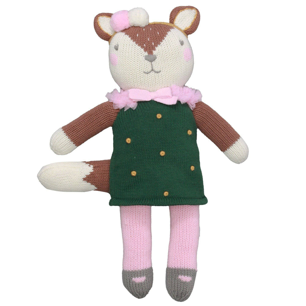 Flora the Fox Knit Doll - Petit Ami & Zubels All Baby! Toy