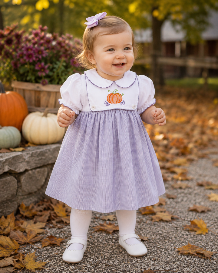 Convertible Fairytale Dress with Removable Pumpkin Bib