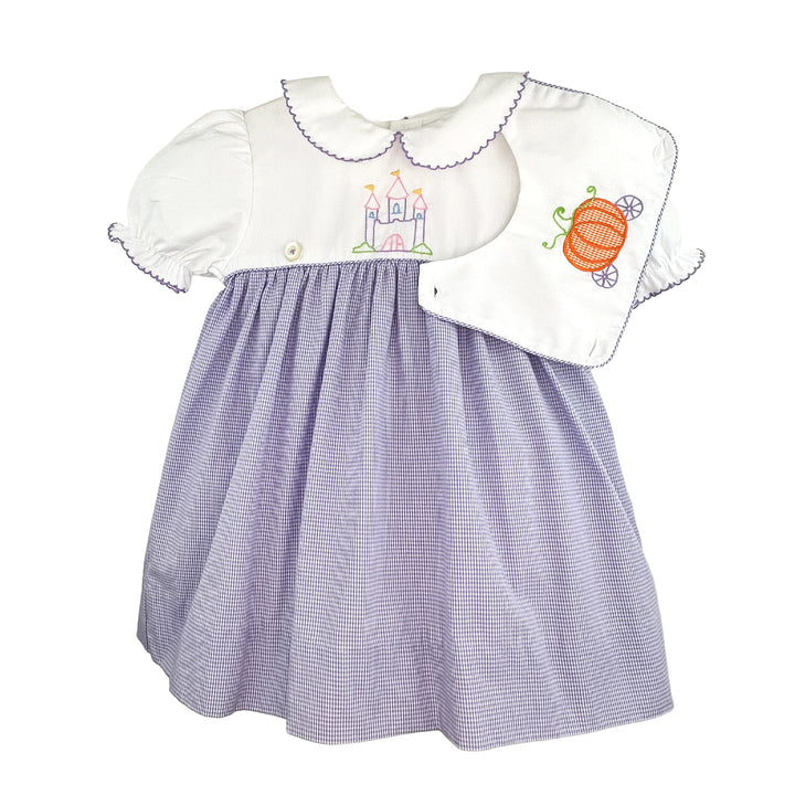 Convertible Fairytale Dress with Removable Pumpkin Bib