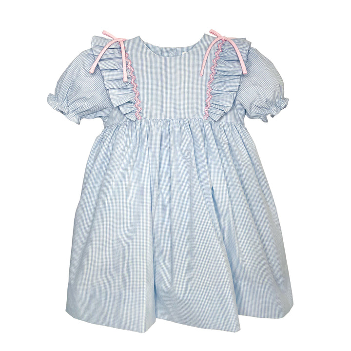 Monogram-able Dress with Hand Smocking