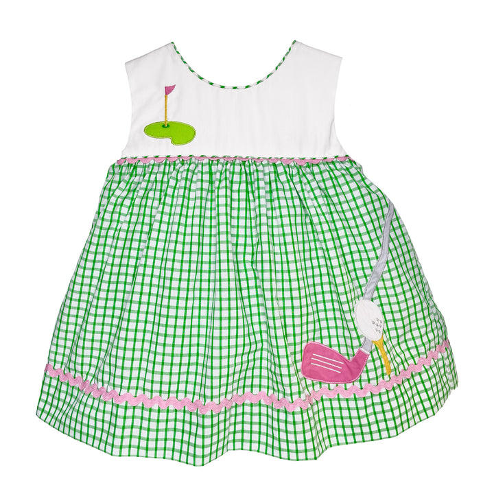 Sunbubble with Overlay Skirt and Golf Themed Applique