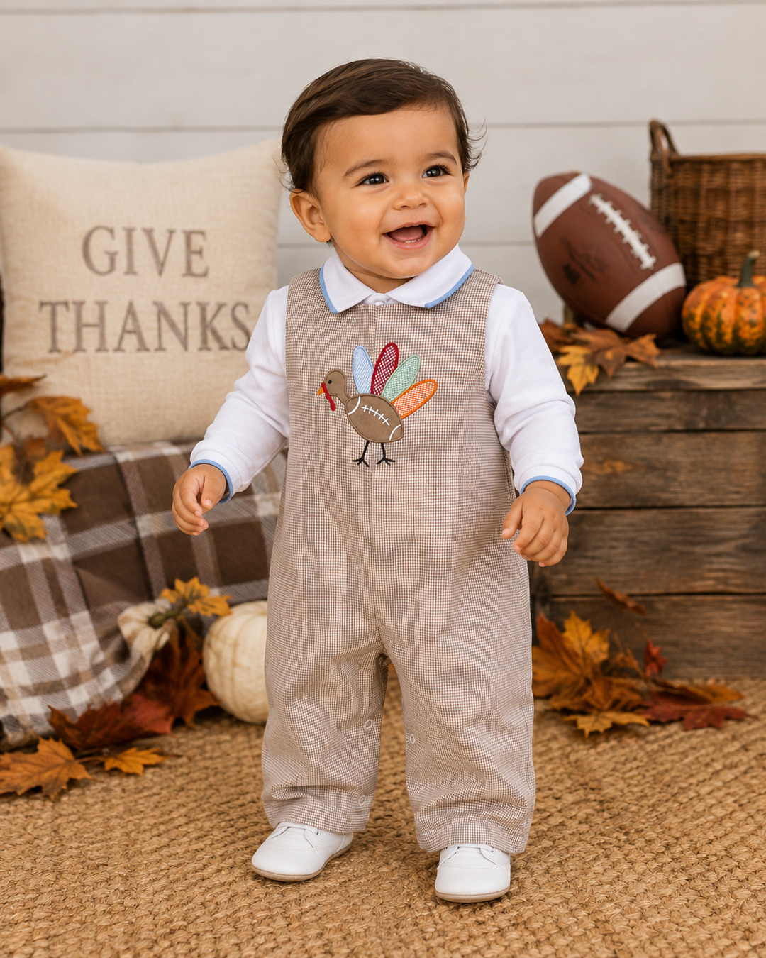 Football Turkey Applique Longall