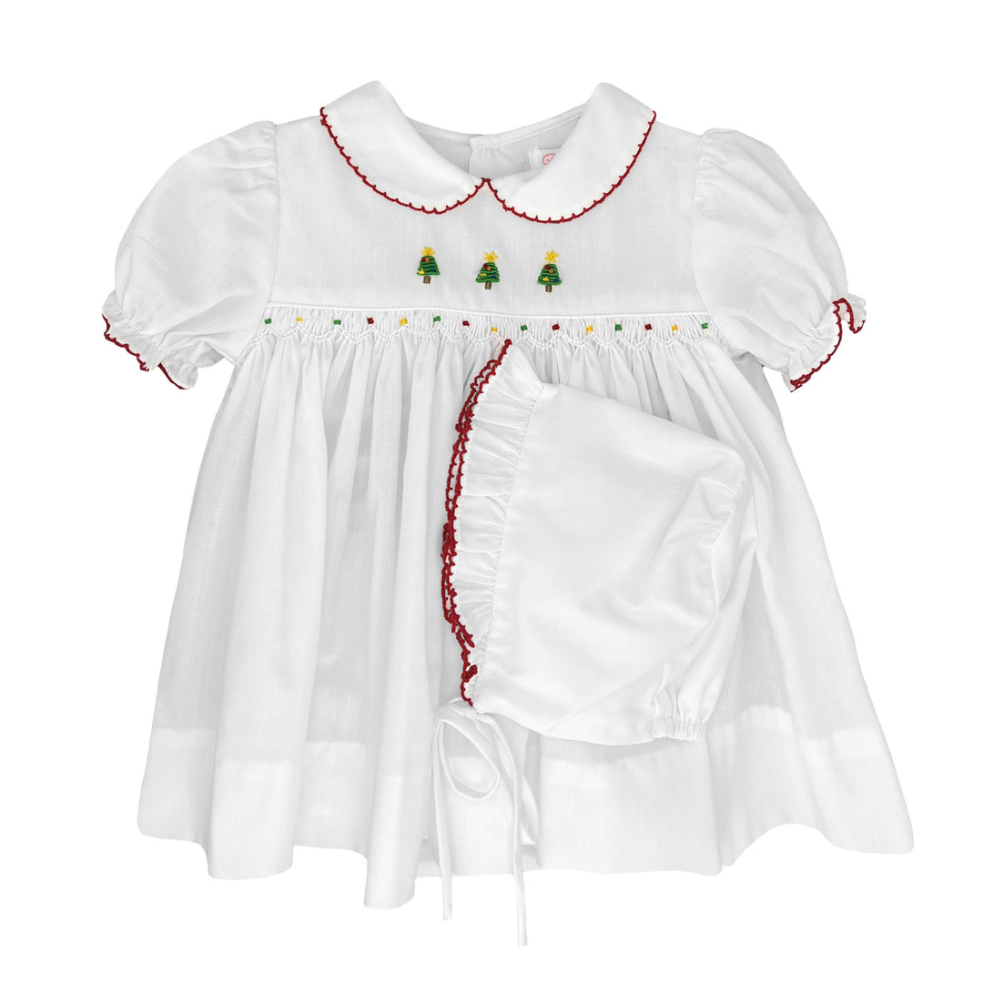Christmas Embroidered Dress