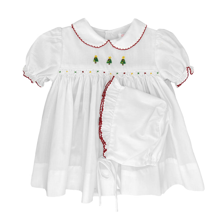Christmas Embroidered Dress