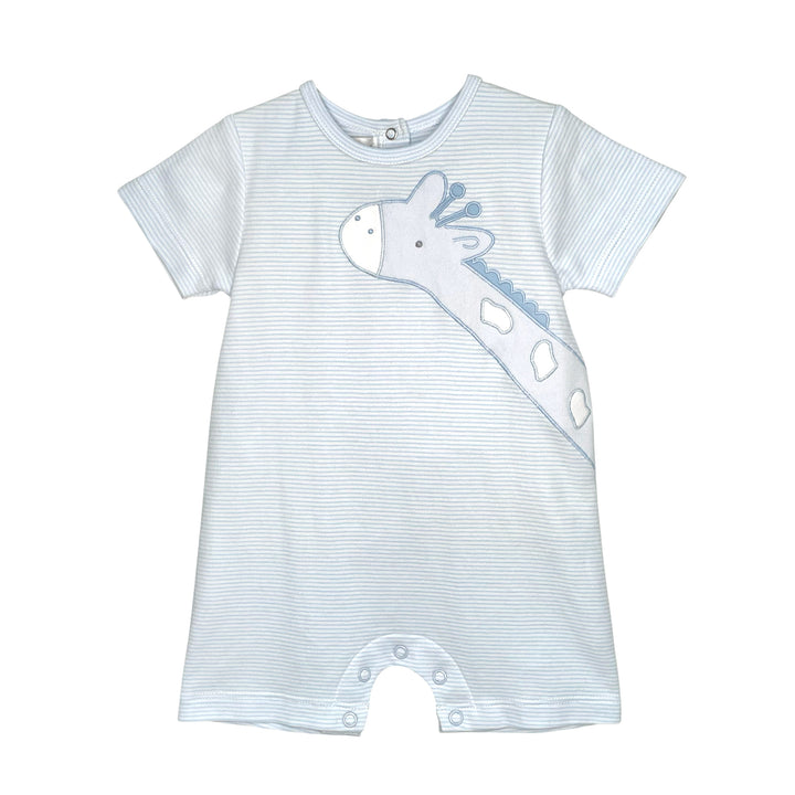 Giraffe Applique Knit Romper