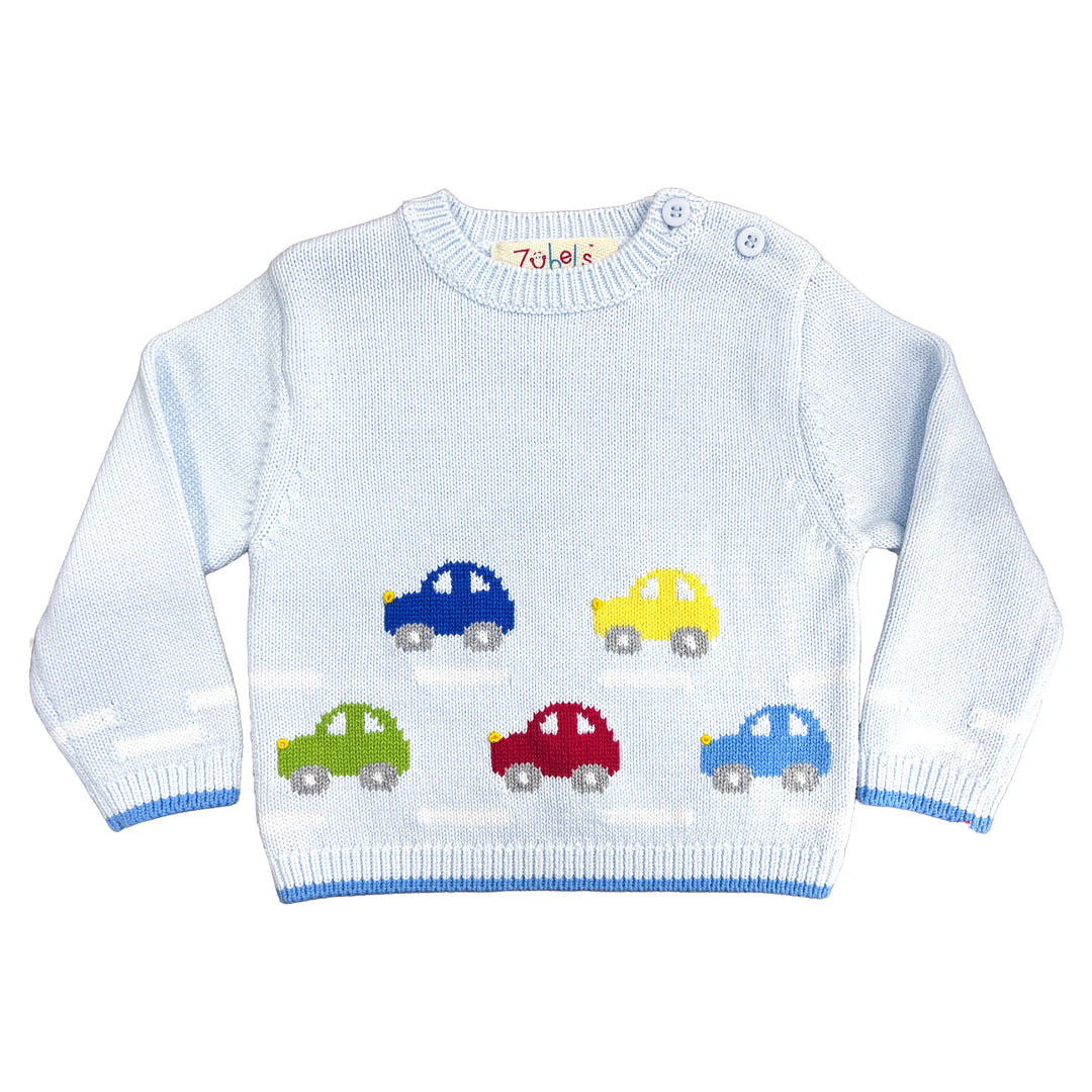 Car Hand Knit Sweater