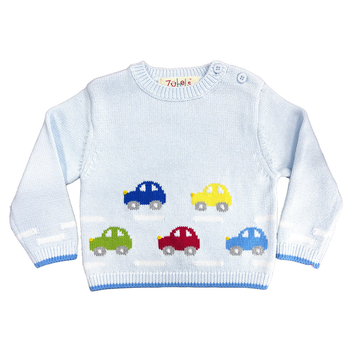 Car Hand Knit Sweater