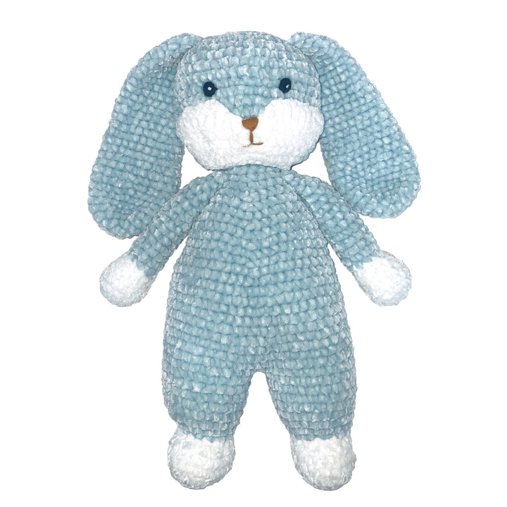 Bramble the Bunny Chenille Crochet Doll 12"