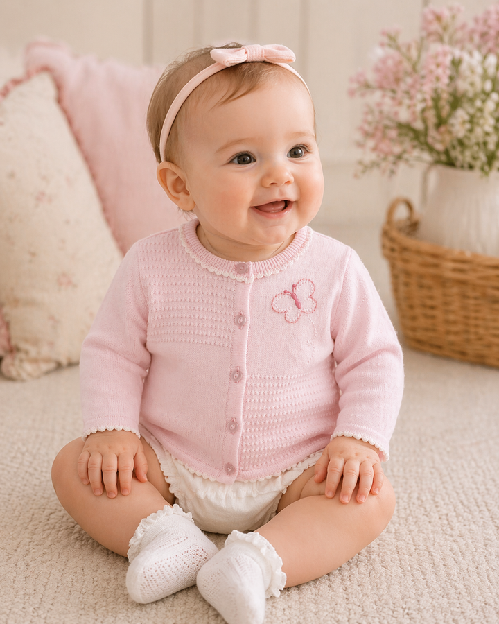 Butterfly Lightweight Knit Cardigan Sweater