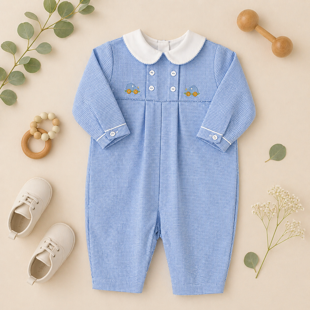 Embroidered Car Longall