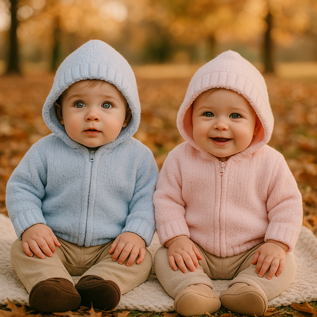 Chenille Hooded Zip Up Sweater - 2 Colors!