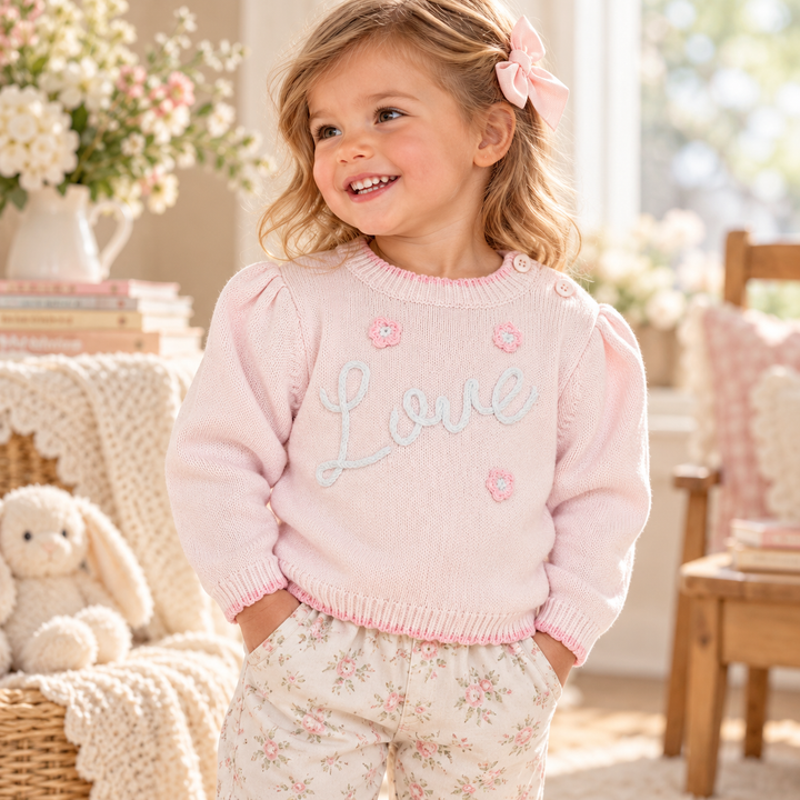 Love Hand Knit Sweater