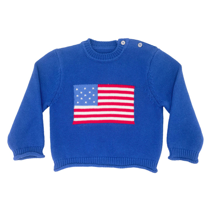 American Flag Knit Sweater