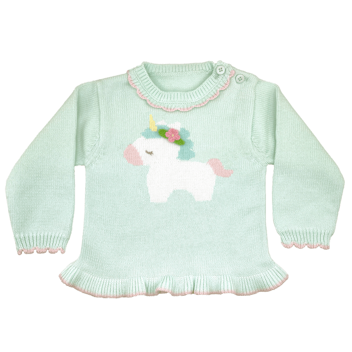 Pastel Unicorn Knit Sweater