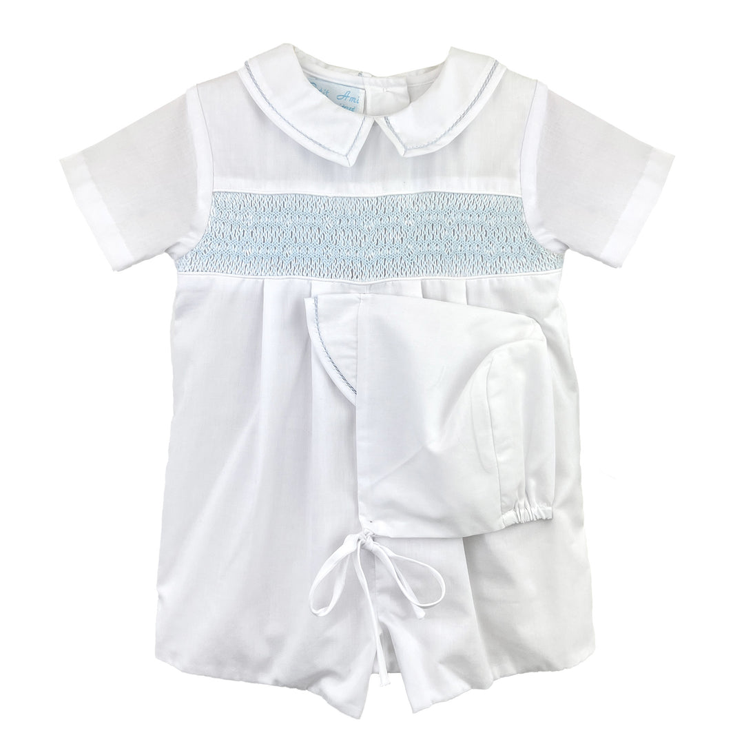 Diamond Smocked Romper