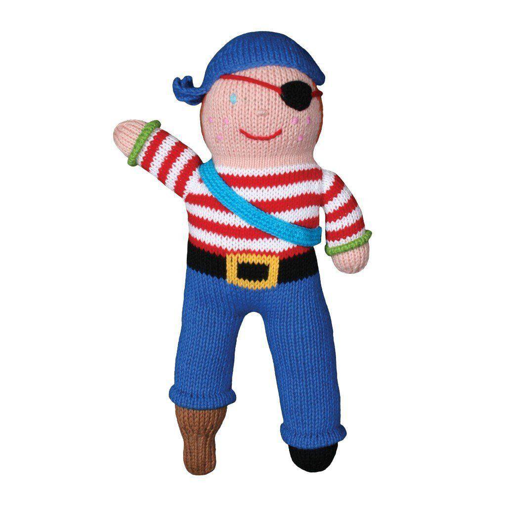 Arrr-Nee The Pirate Hand Knit Doll - Petit Ami & Zubels All Baby! Toy