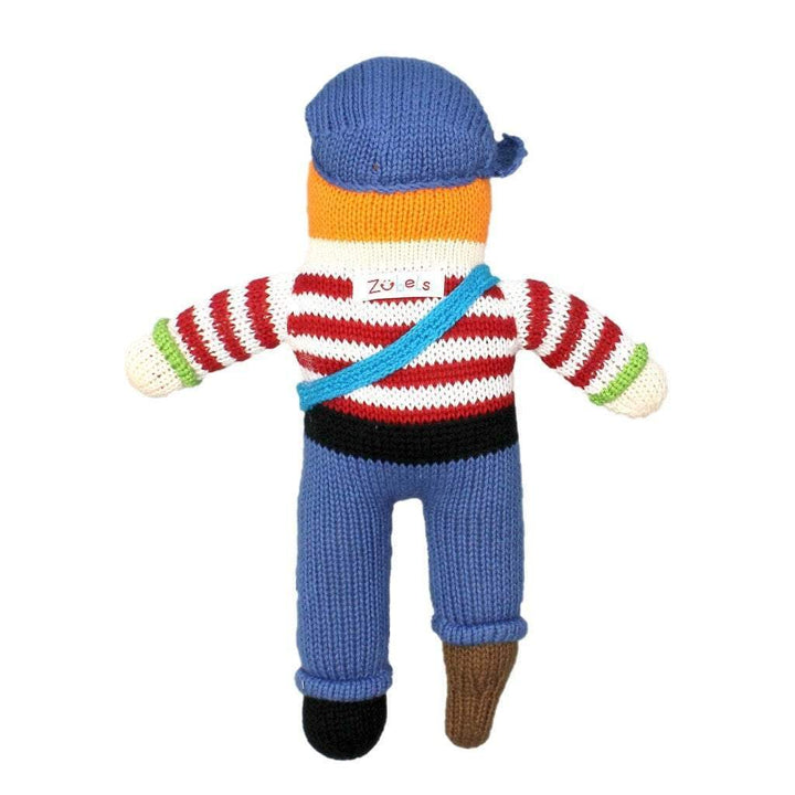 Arrr-Nee The Pirate Hand Knit Doll - Petit Ami &amp; Zubels All Baby! Toy