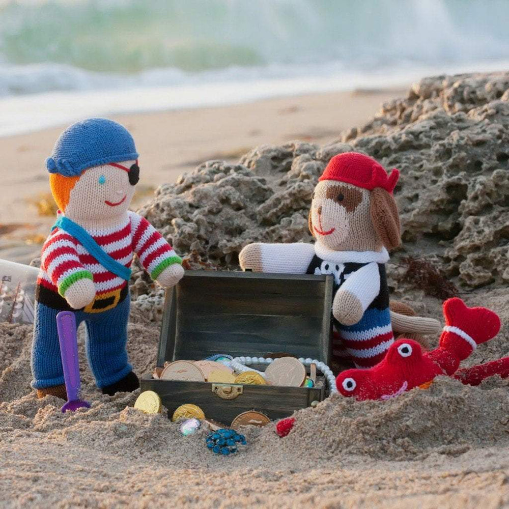 Arrr-Nee The Pirate Hand Knit Doll - Petit Ami & Zubels All Baby! Toy
