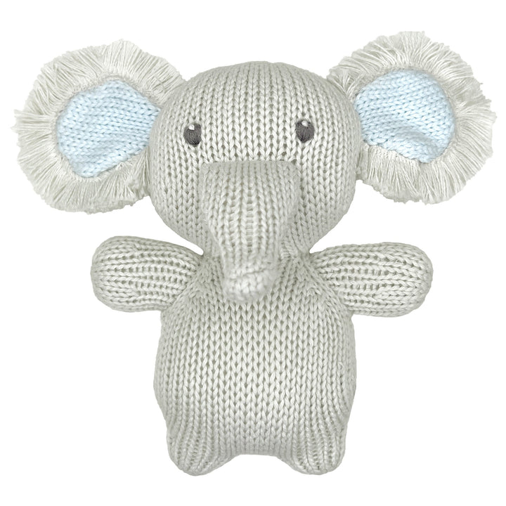 Ash the Elephant Calf Knit Zubaby Doll - Petit Ami &amp; Zubels All Baby! Toy