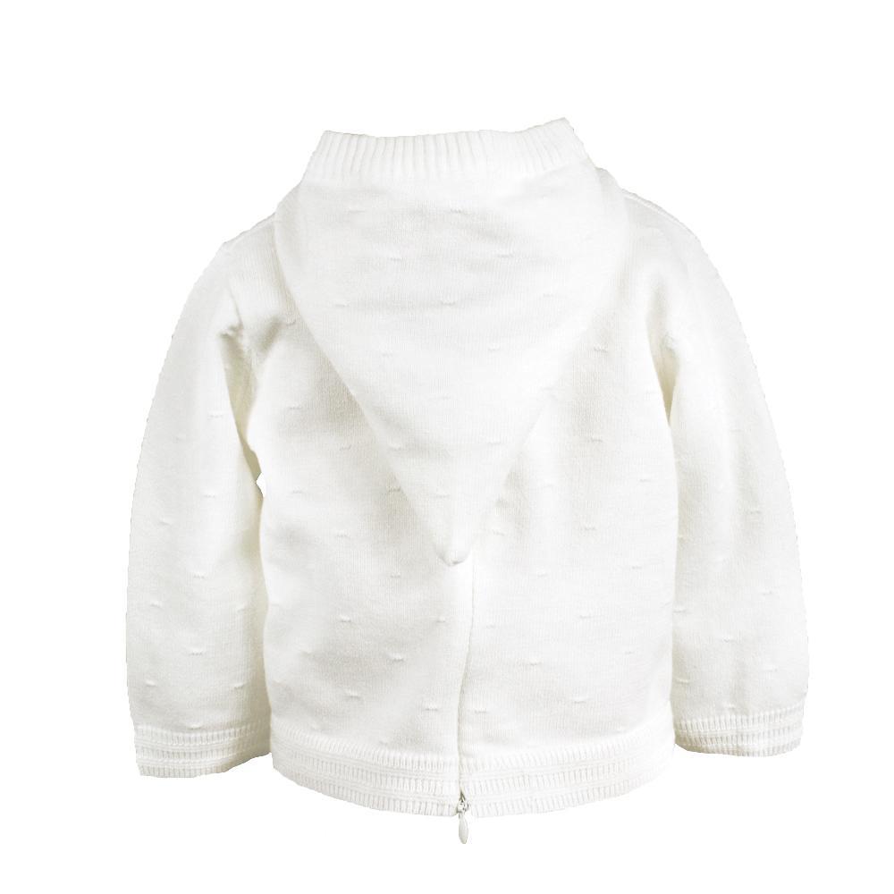 Back Zip Hooded Cardigan - Petit Ami &amp; Zubels All Baby! Cardigan
