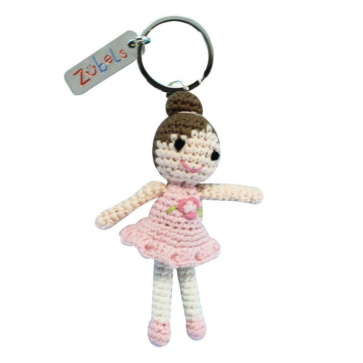 Ballerina Crochet Key Chain - Petit Ami &amp; Zubels All Baby! Keychain