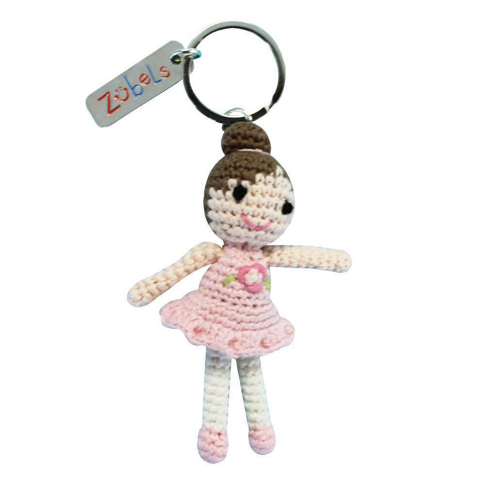 Ballerina Crochet Key Chain - Petit Ami & Zubels All Baby! Keychain