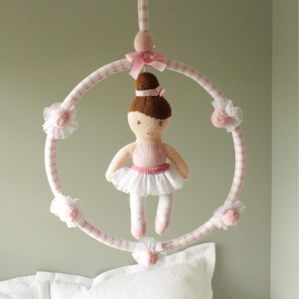 Ballerina Ring Mobile - Petit Ami & Zubels All Baby! Mobile