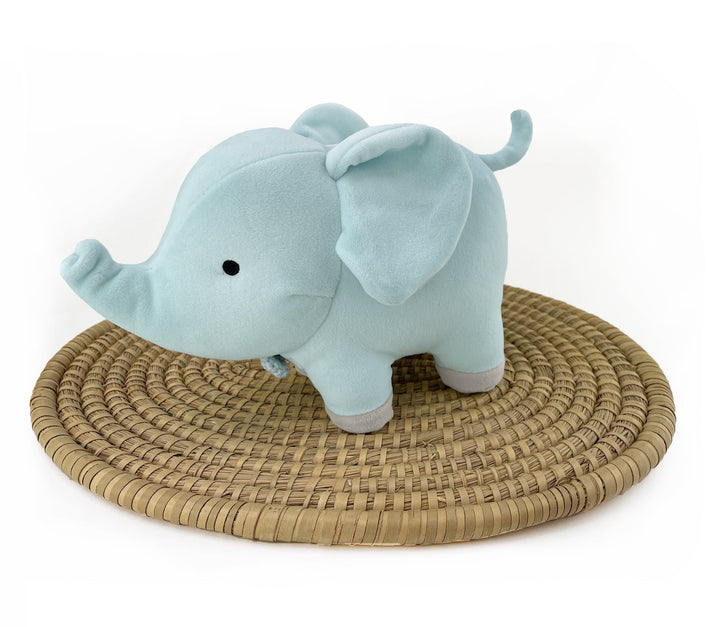Bigsy the Blue Elephant Plush Toy - Petit Ami &amp; Zubels All Baby! Toy