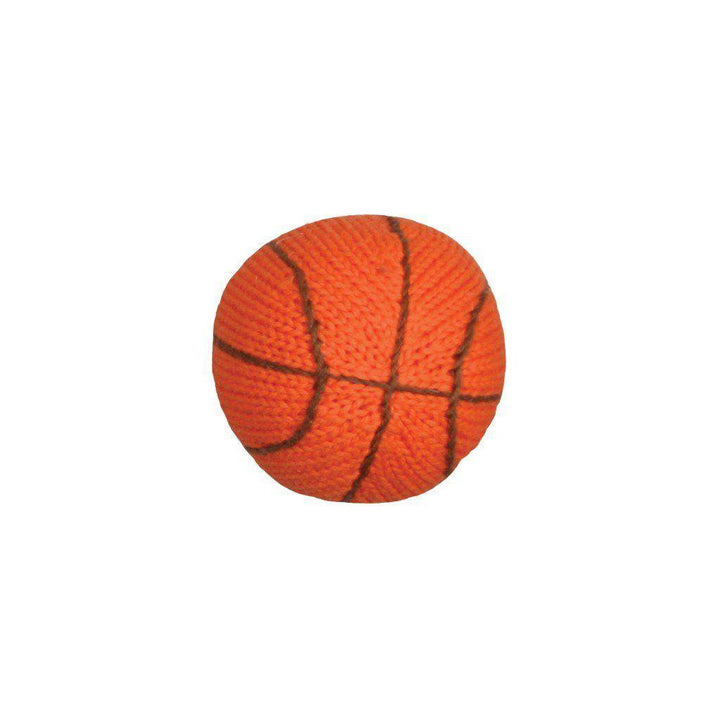 Bill the Basketball Knit Rattle - Petit Ami &amp; Zubels All Baby! Toy