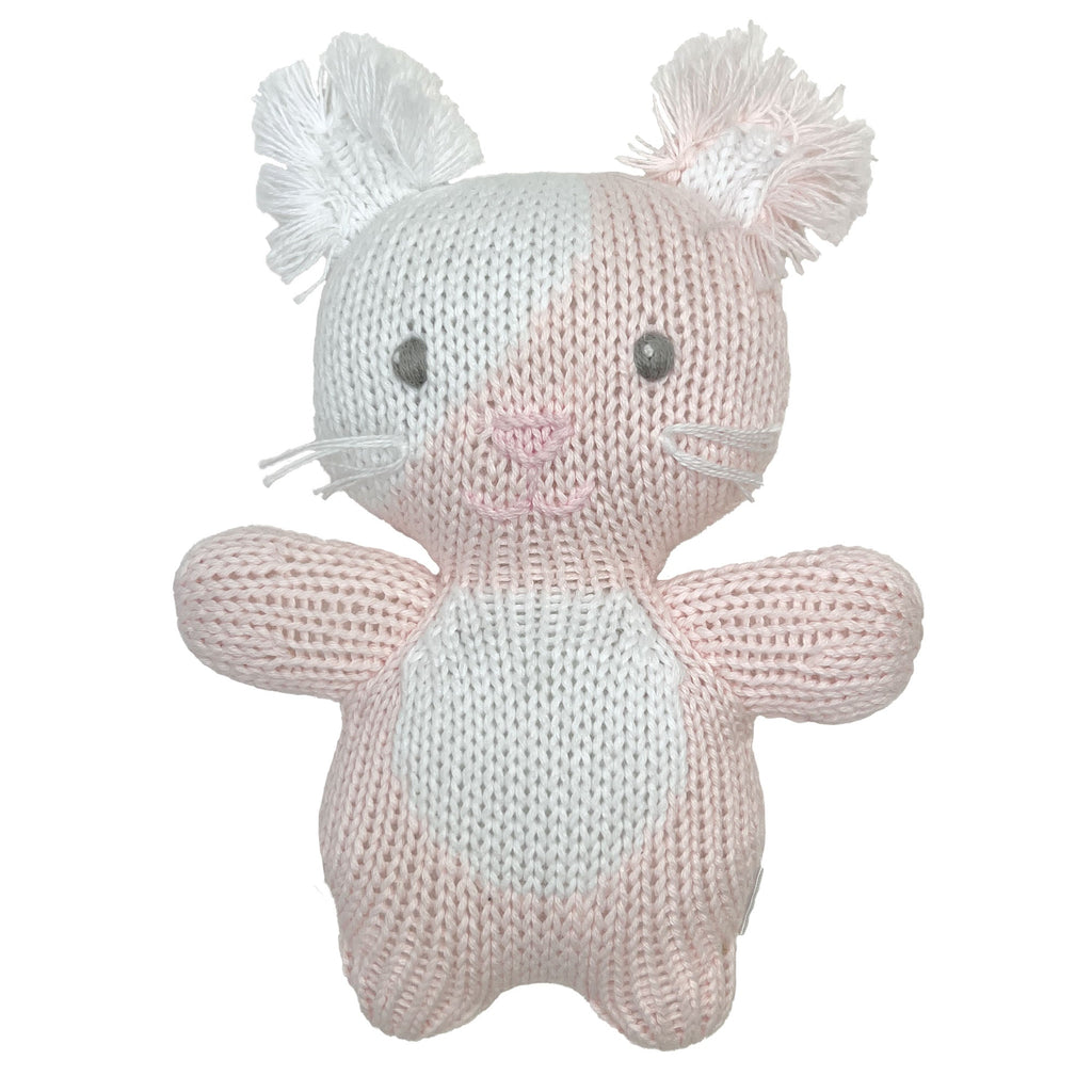 Birdie the Kitty Cat Knit Zubaby Doll - Petit Ami & Zubels All Baby! Toy