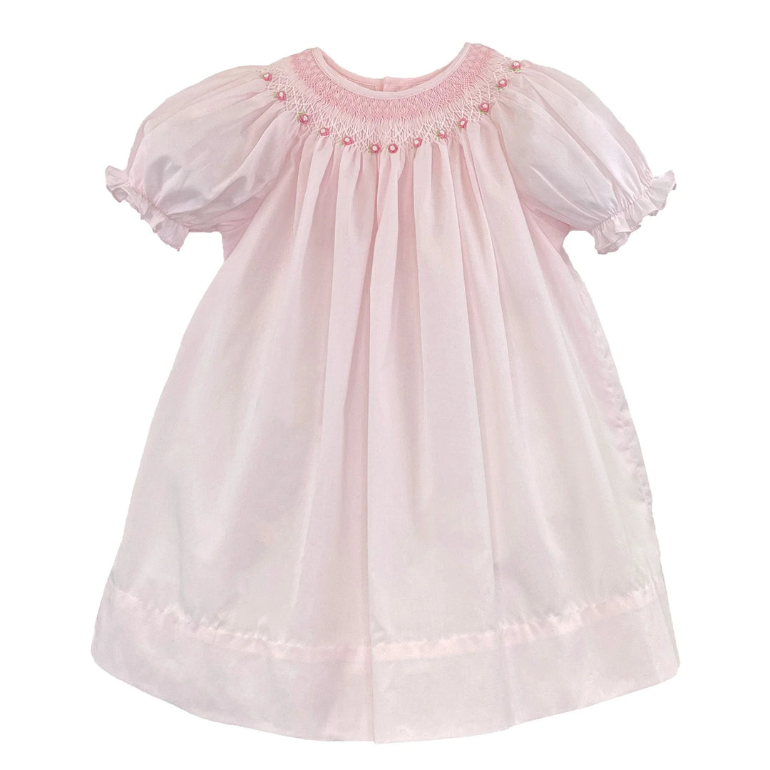petit ami smocked dress Baby Girls Poinsettia Dress, 6 Months, Cotton Matching bloomers are included on sizes 3 Months through 24 Months only. Petit Ami Dress/Bloomer W/Bishop Hand