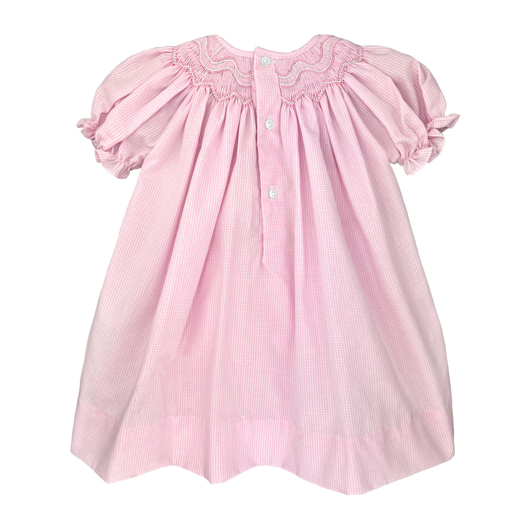 Bishop Zig Zag Smocked Dress - Petit Ami &amp; Zubels All Baby! Dress