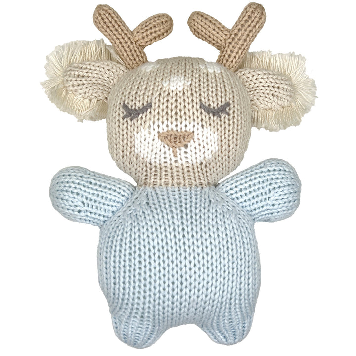 Bubbie the Fawn Knit Zubaby Doll - Petit Ami &amp; Zubels All Baby! Toy