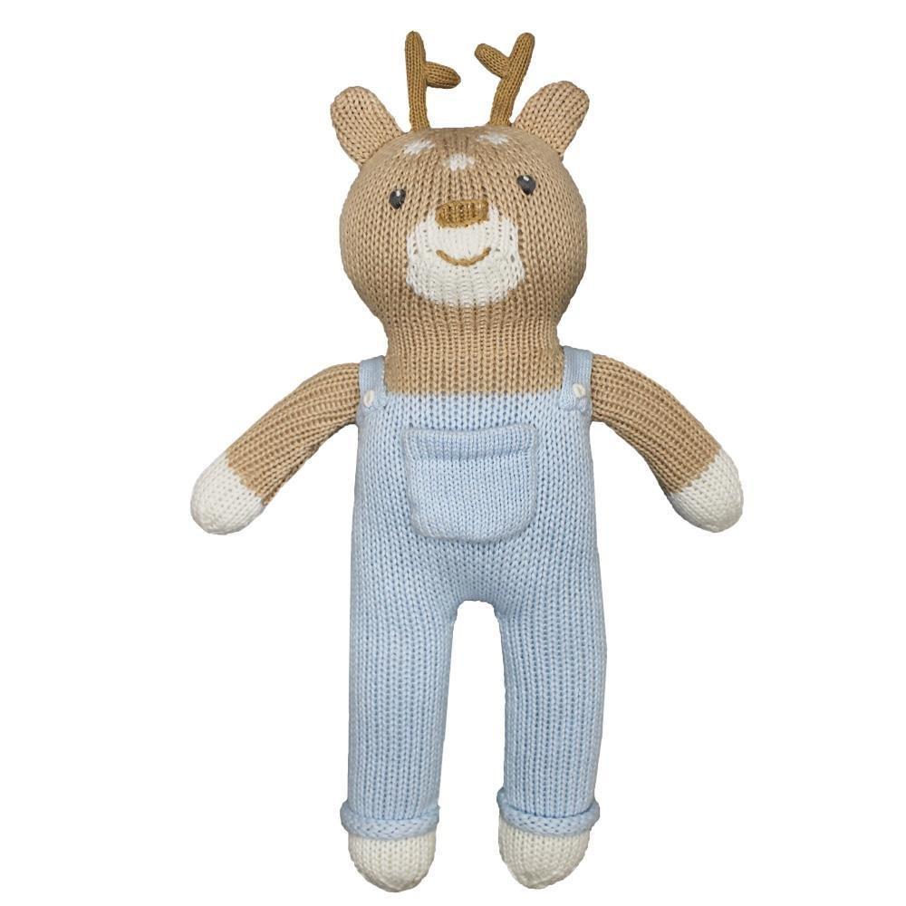 Bucky the Baby Deer Knit Doll - Petit Ami & Zubels All Baby! Toy