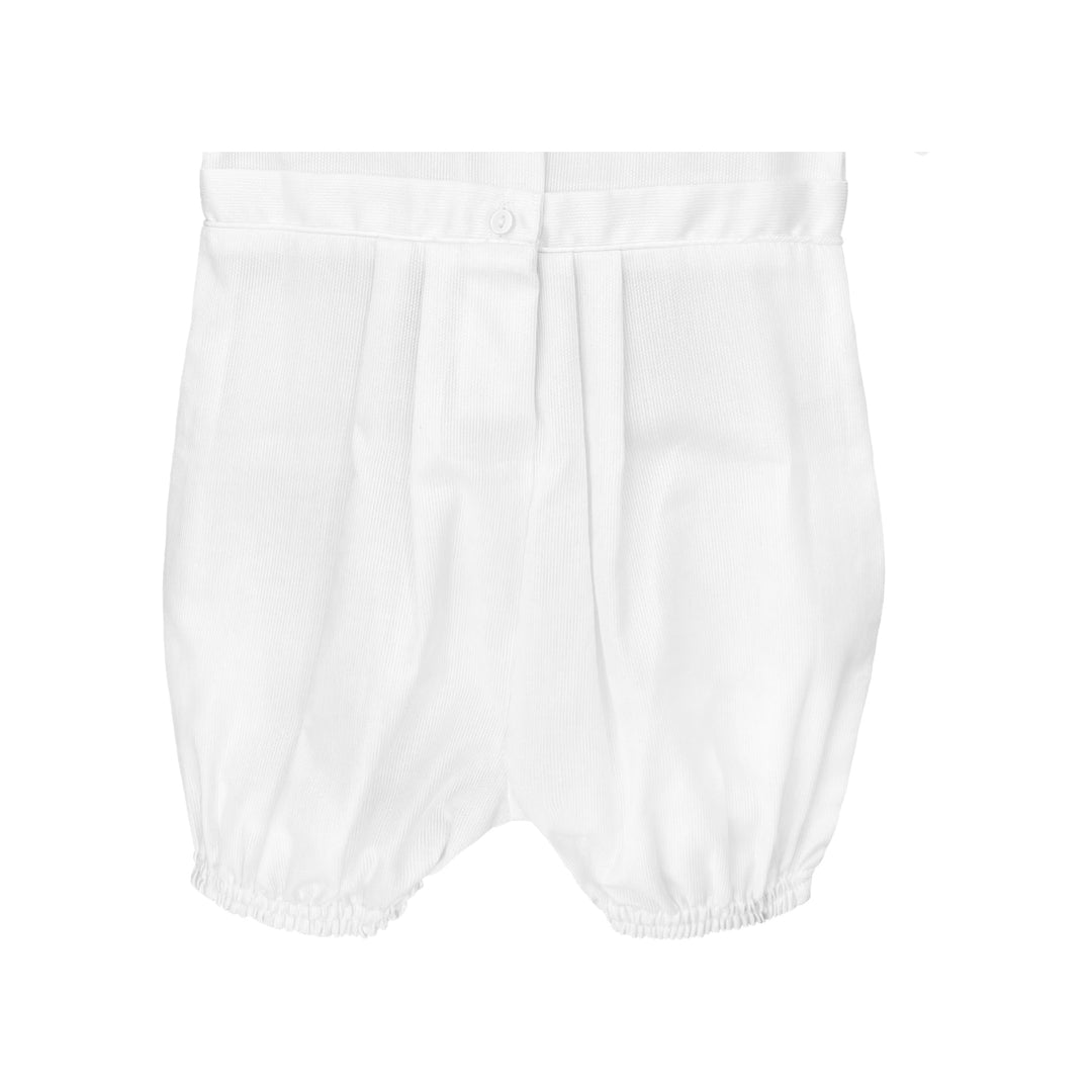 Christening Knicker &amp; Bonnet with Pintucks - Petit Ami &amp; Zubels All Baby! Romper