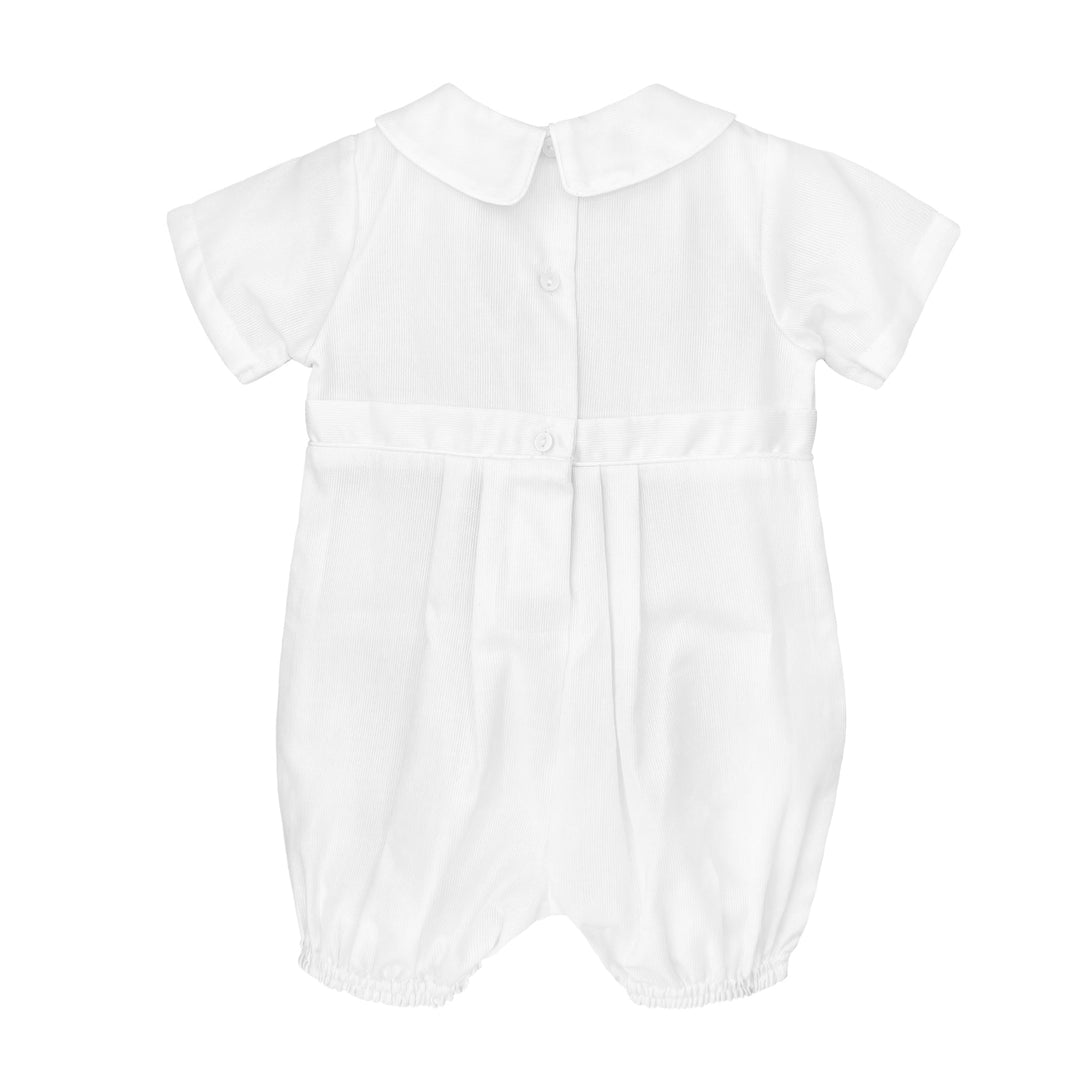 Christening Knicker &amp; Bonnet with Pintucks - Petit Ami &amp; Zubels All Baby! Romper