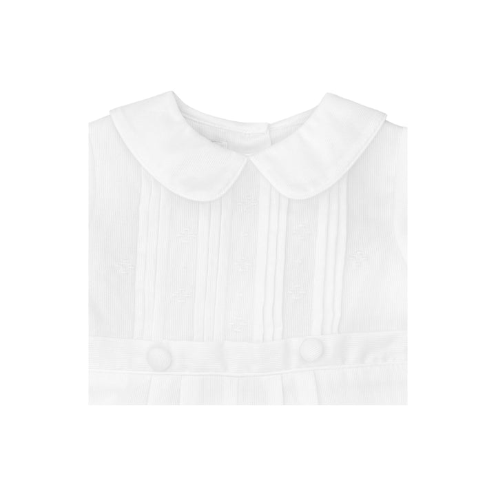 Christening Knicker &amp; Bonnet with Pintucks - Petit Ami &amp; Zubels All Baby! Romper