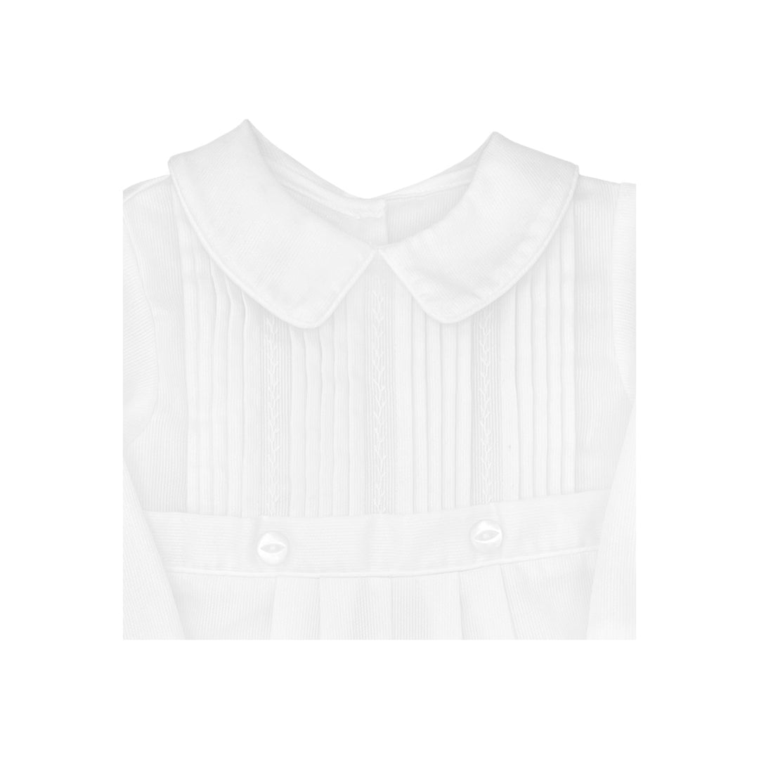 Christening Longall &amp; Bonnet with Pintucks - Petit Ami &amp; Zubels All Baby! Longall