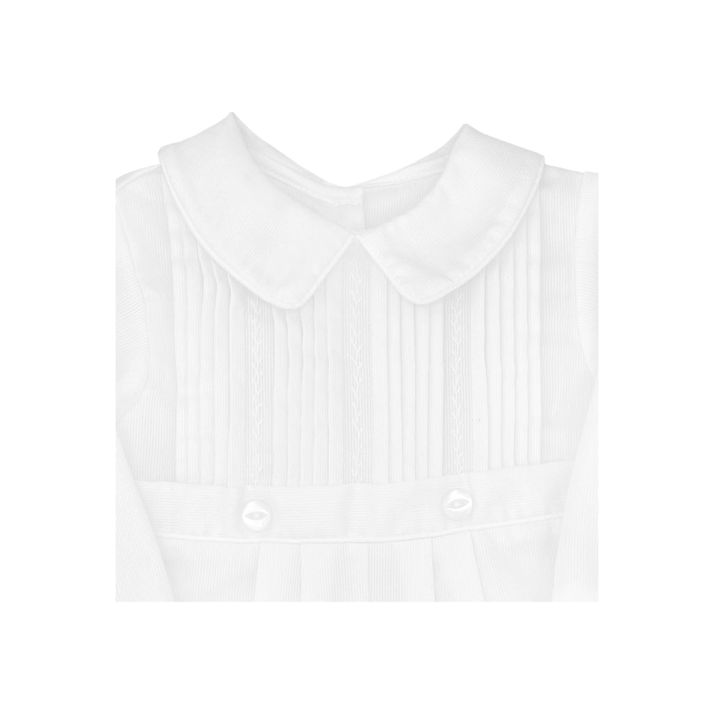 Christening Longall & Bonnet with Pintucks - Petit Ami & Zubels All Baby! Longall