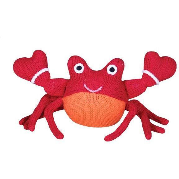 Corey the Crab Knit Doll - Petit Ami & Zubels All Baby! Toy