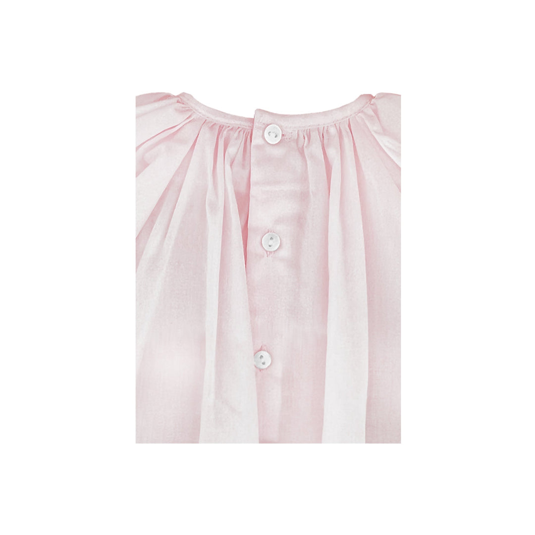 Daygown with Raglan Sleeves and Embroidered Hem - Petit Ami &amp; Zubels All Baby! Dress