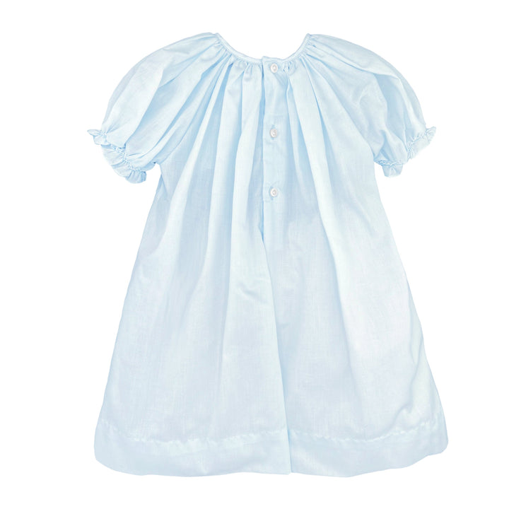 Daygown with Raglan Sleeves and Embroidered Hem - Petit Ami &amp; Zubels All Baby! Dress