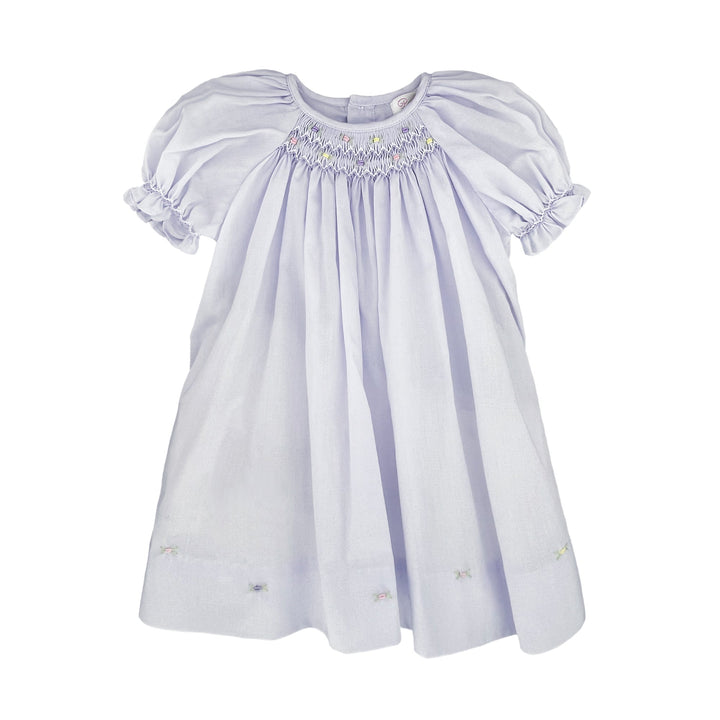 Daygown with Raglan Sleeves and Embroidered Hem - Petit Ami &amp; Zubels All Baby! Dress