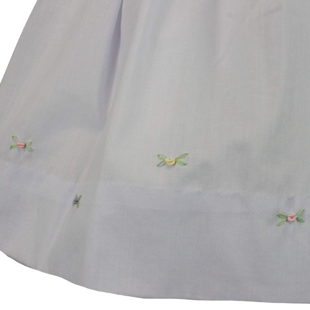 Daygown with Raglan Sleeves and Embroidered Hem - Petit Ami &amp; Zubels All Baby! Dress
