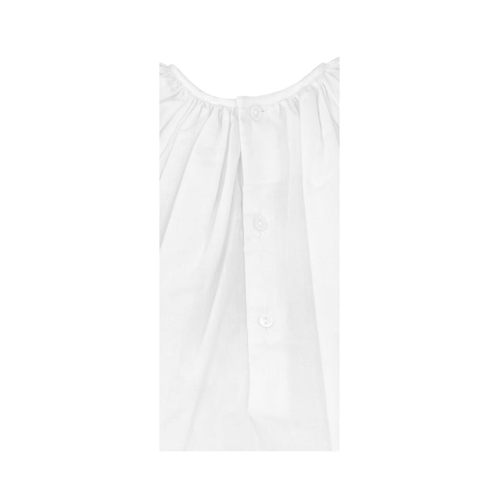 Daygown with Raglan Sleeves and Embroidered Hem - Petit Ami &amp; Zubels All Baby! Dress
