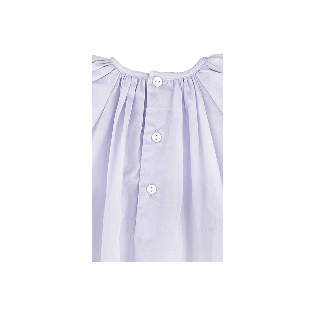 Daygown with Raglan Sleeves and Embroidered Hem - Petit Ami &amp; Zubels All Baby! Dress