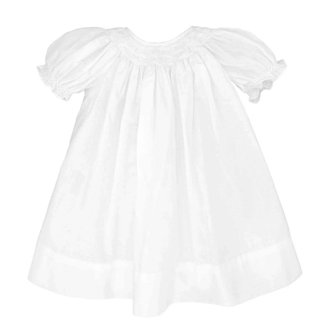 Daygown with Wave Smocking 18M / Lavender