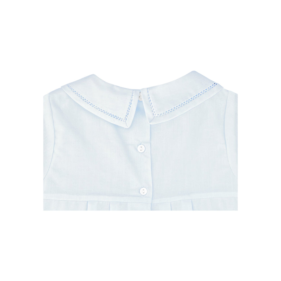 Diamond Smocked Romper - Petit Ami &amp; Zubels All Baby! Romper