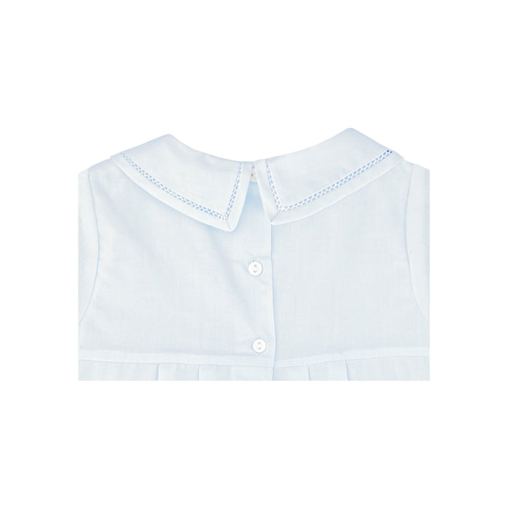 Diamond Smocked Romper - Petit Ami &amp; Zubels All Baby! Romper