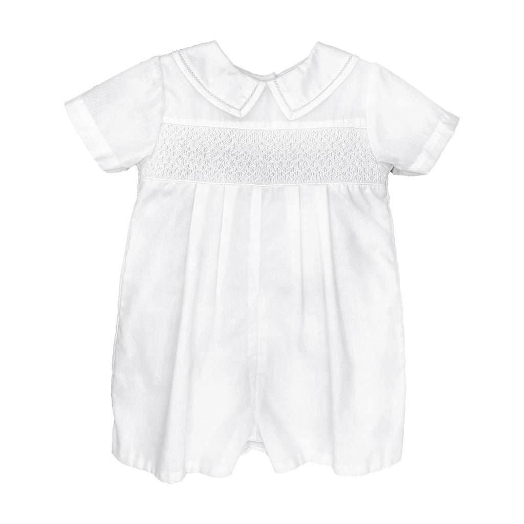 Diamond Smocked Romper - Petit Ami & Zubels All Baby! Romper